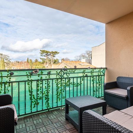 L'Ecrin Jardin Des Remparts - Parking Prive - Terrasse Leilighet Carcassonne Eksteriør bilde